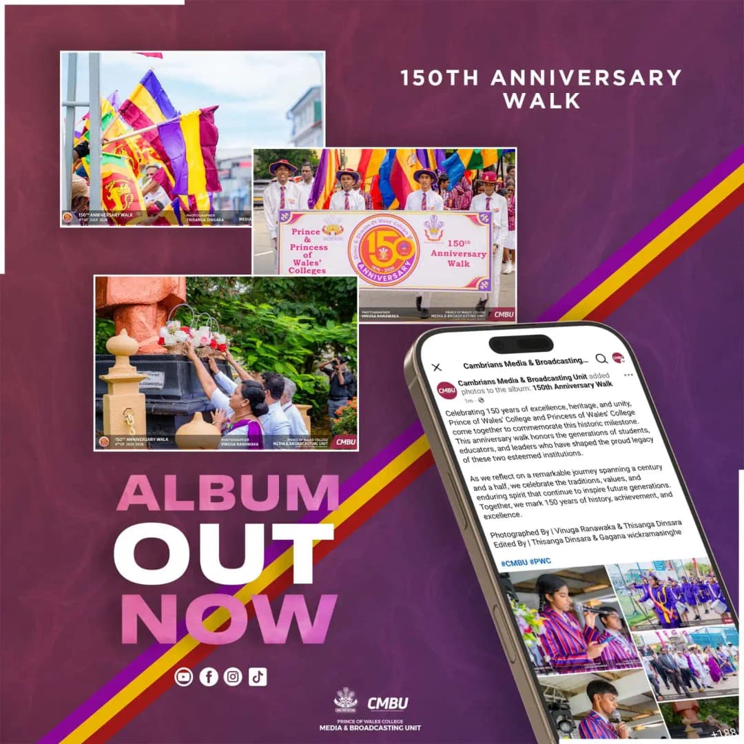 150th Anniversary Walk Album is Out