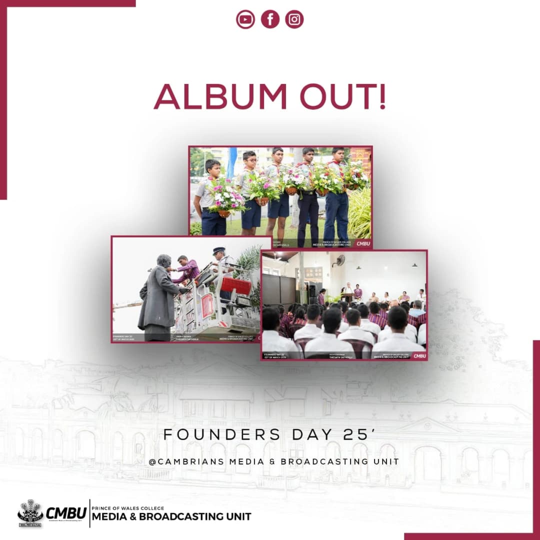 Celebrating Legacy: Commemorating Sir Charles Henry de Soysa on Founder's Day