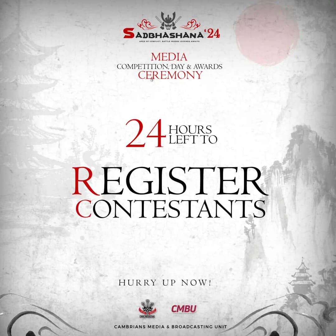 Last Call – 24 Hours to Complete Contestant Registration!