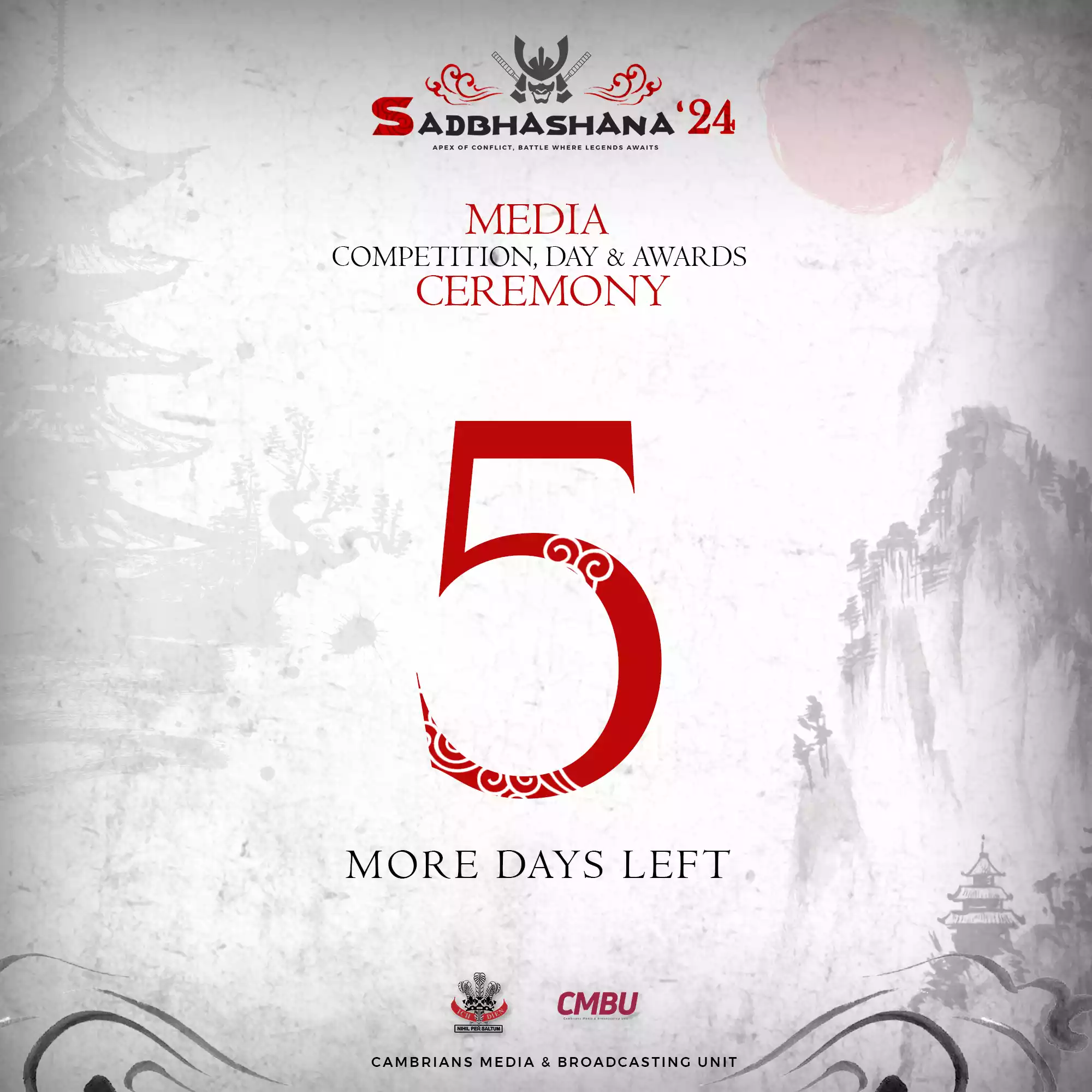 5 Days More – The Countdown to Sadbhashana '24!