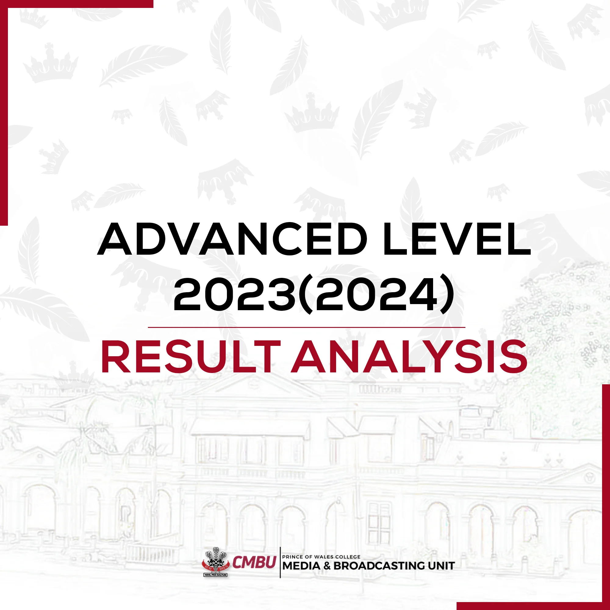 G.C.E. Advanced Level 2023 - Results Analysis