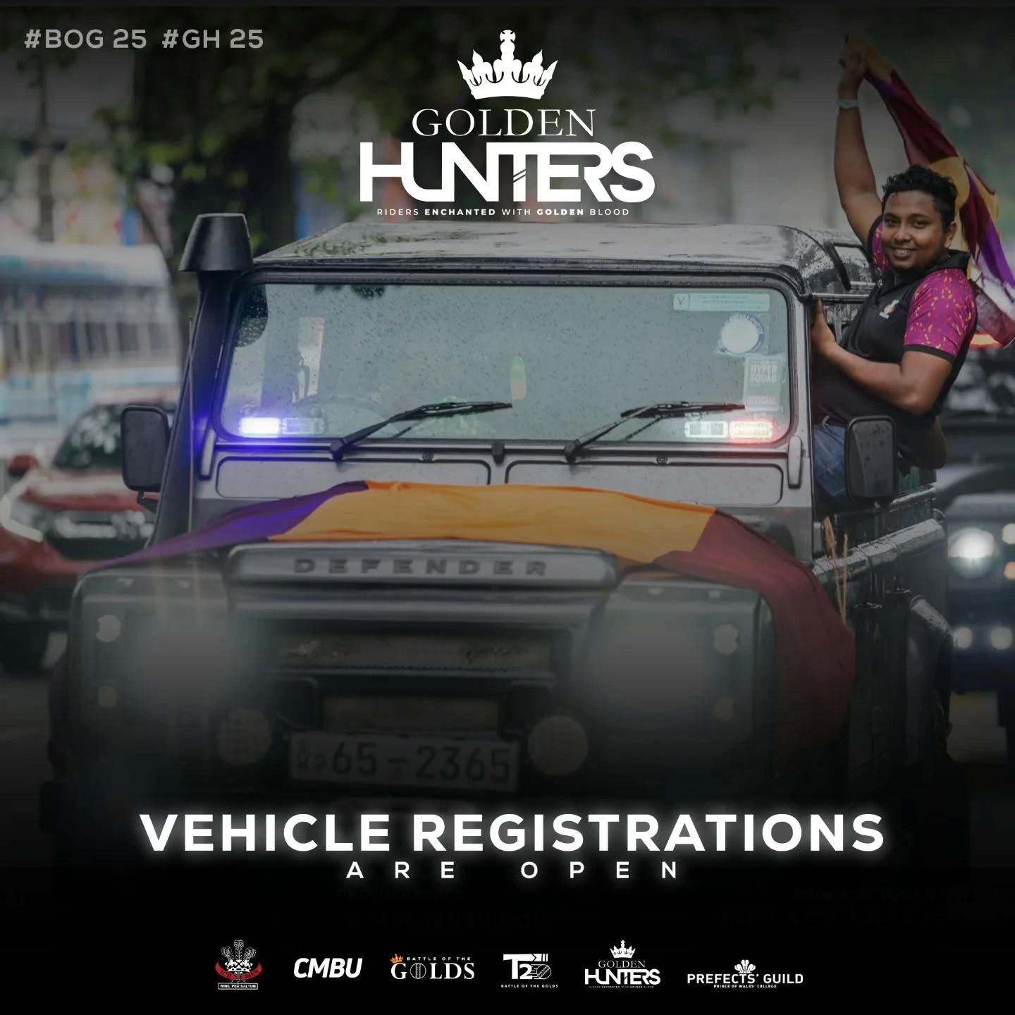 Golden Hunters 2025 School Vehicle Parade: Register Now for the Ultimate Ride!