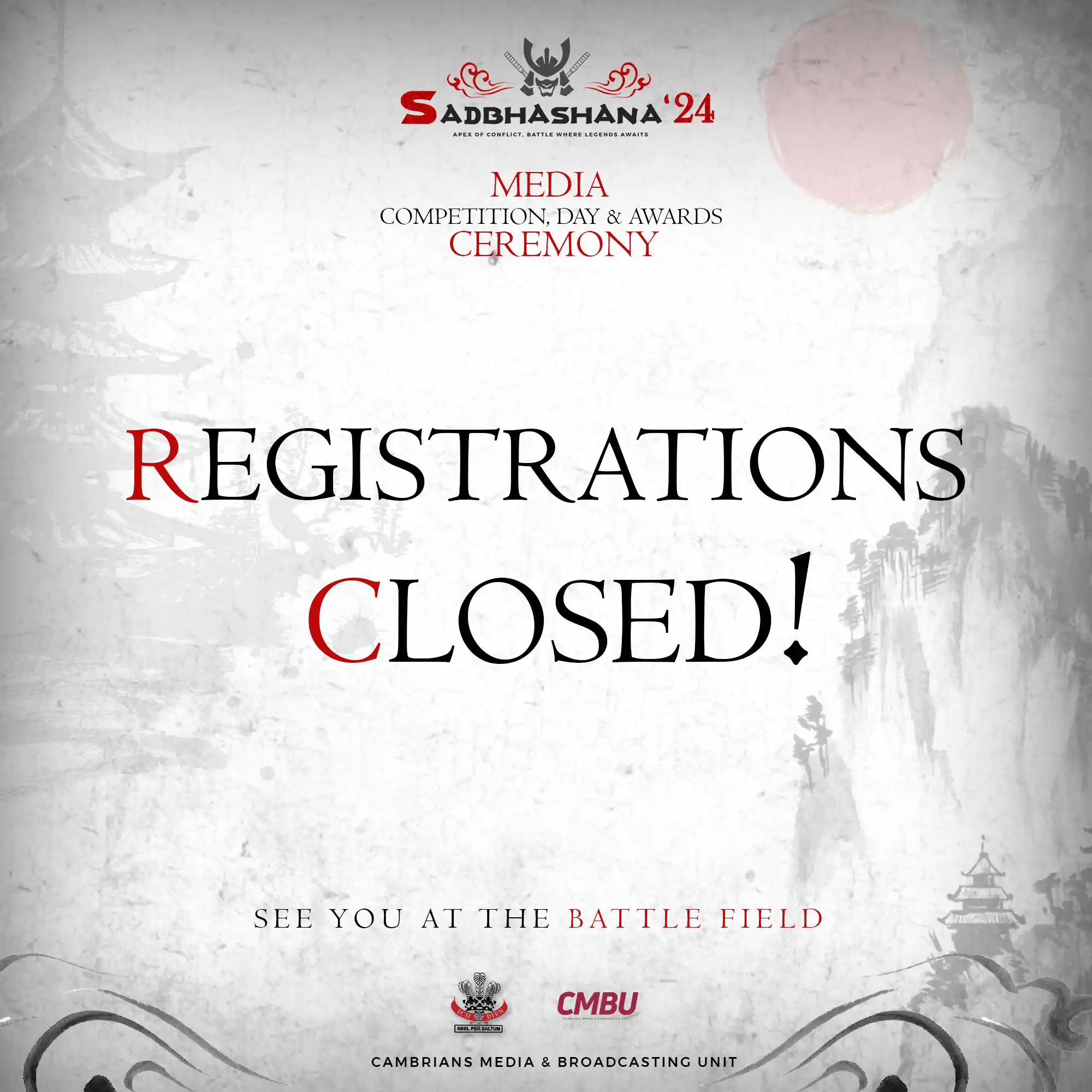 Registration Closed – The Stage is Set for Sadbhashana '24!