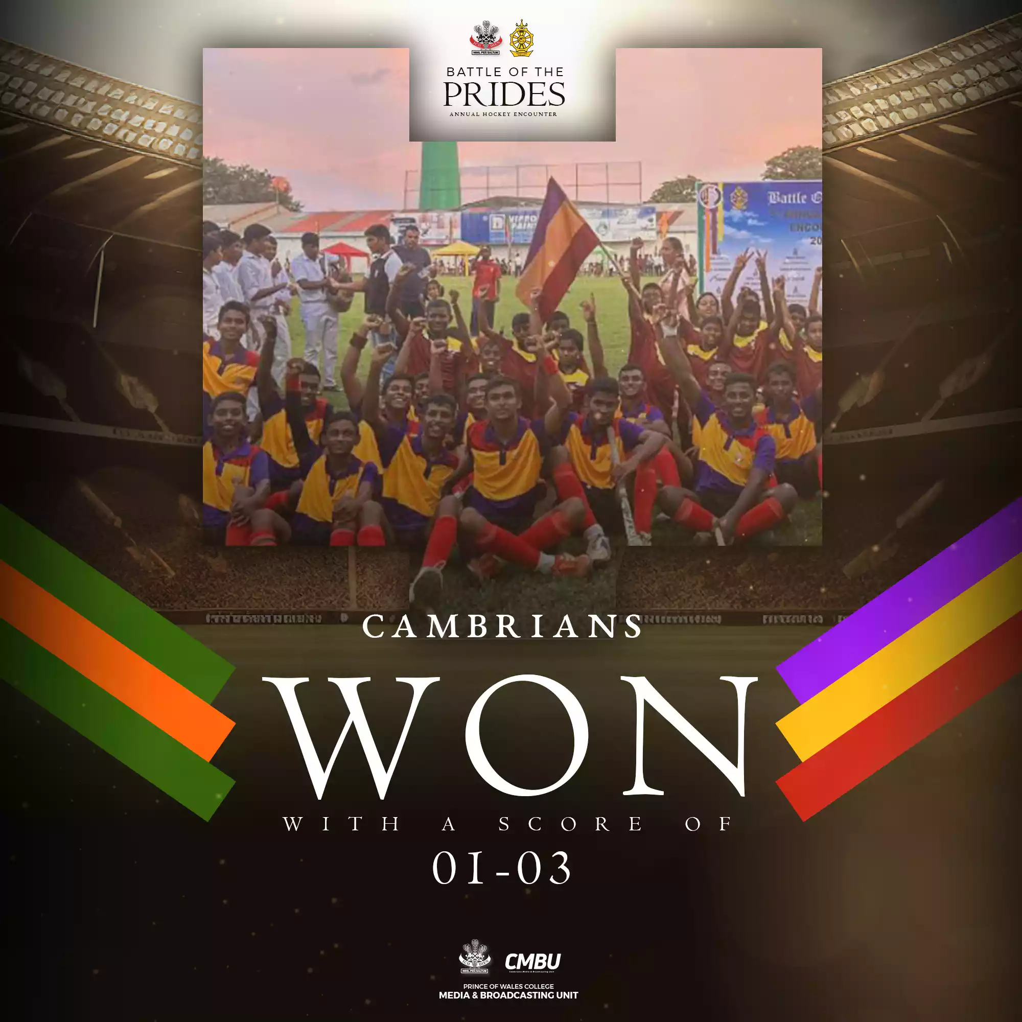 Victory for the Cambrians!