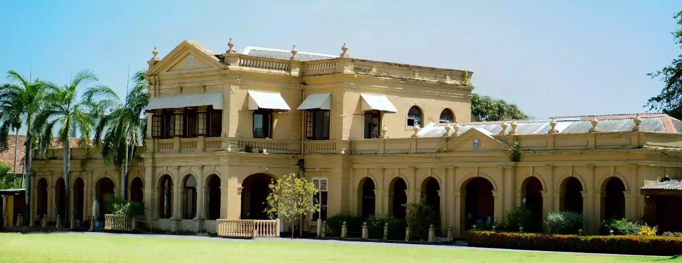 Front View of Prince of Wales College